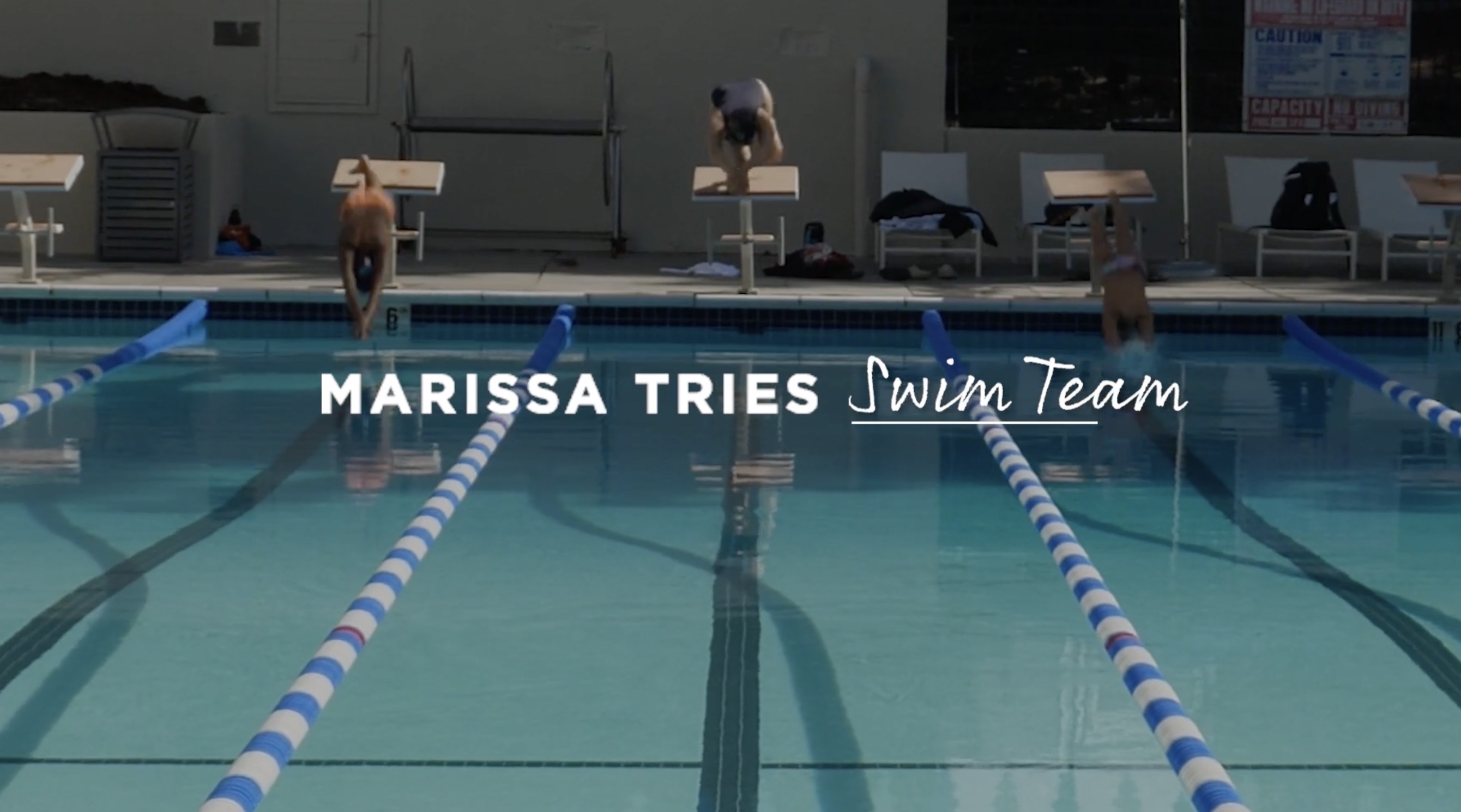 Marissa Tries Swim Team
